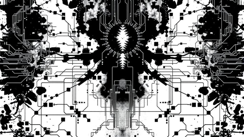 Circuit Diagram Rorschach Inkblot