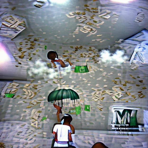 Money rain realistic