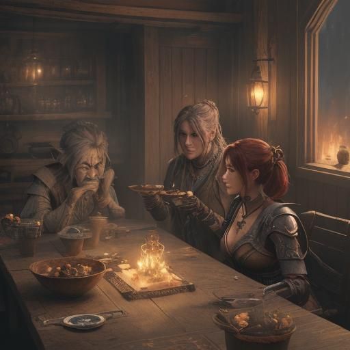 Goblins Gather in Whimsical Tavern Delight