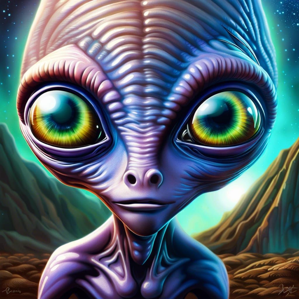 Let’s 0.5 It !  - Alien Selfies