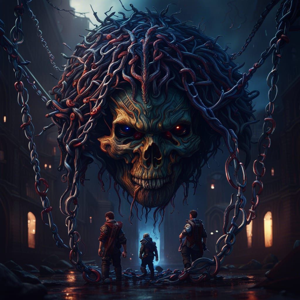 Fantastical Generation X in Chains: A Matte Painting Masterp...