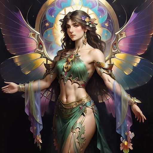 Ethereal Cosmic Fantasy Masterpiece