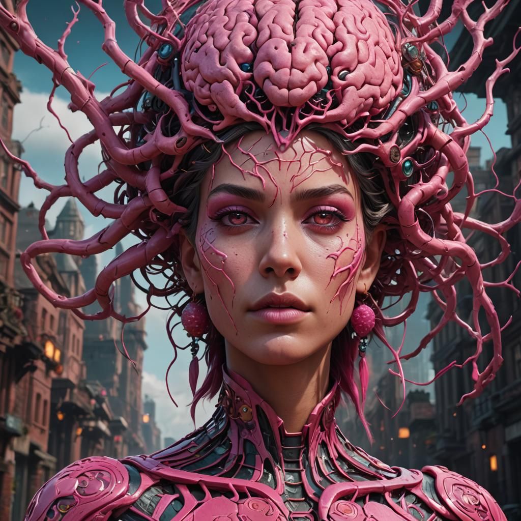 Ethereal Fantasy Goddess Unveiled in Vibrant Details