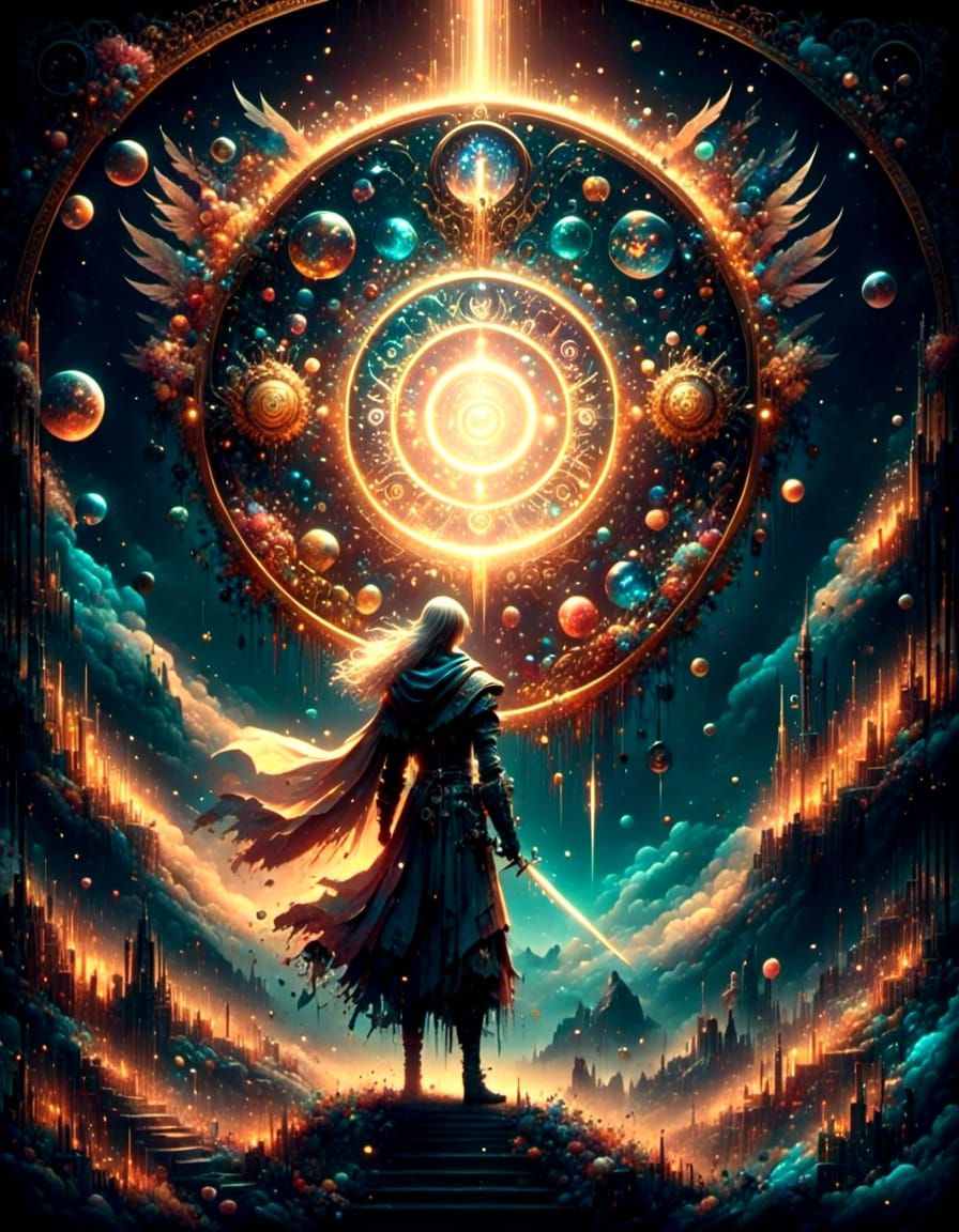 I saw a world enchanted
Spirits and charms in the air
I alwa...