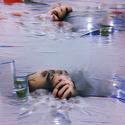 Melancholic Portrait of a Lonely Soul
