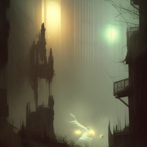 Sinister Fantasy Art in Rutkowski Style