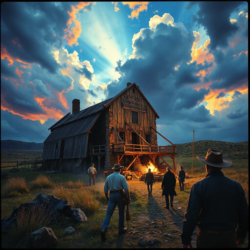 Man Rises From Grave, Cinematic Film Style