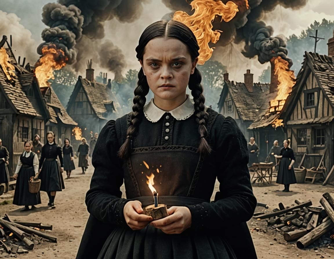 Wednesday Addams Burns a Village