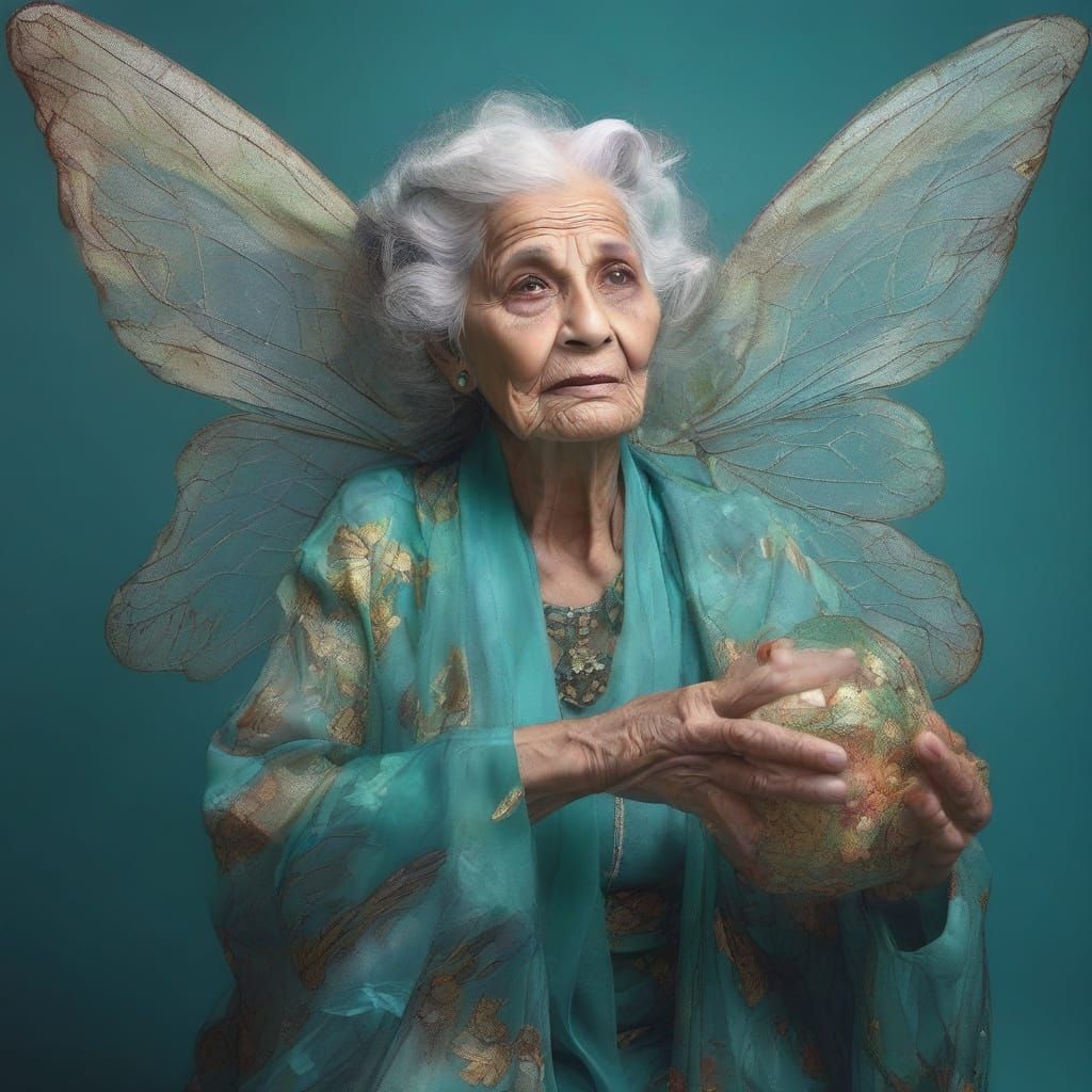 Enchanting South Asian Witch Fairy: Hyper-Realistic Fantasy ...