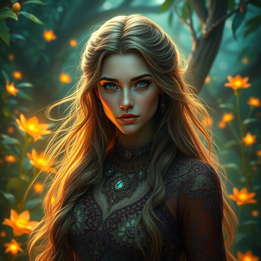 Enchanted Beauty in a Dream World