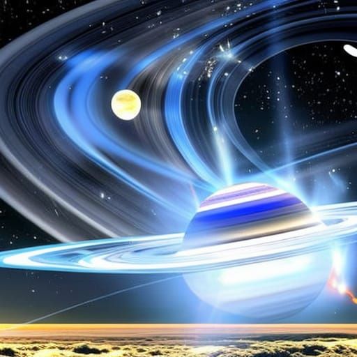 Gas Giants Shattered by Electromagnetic Force