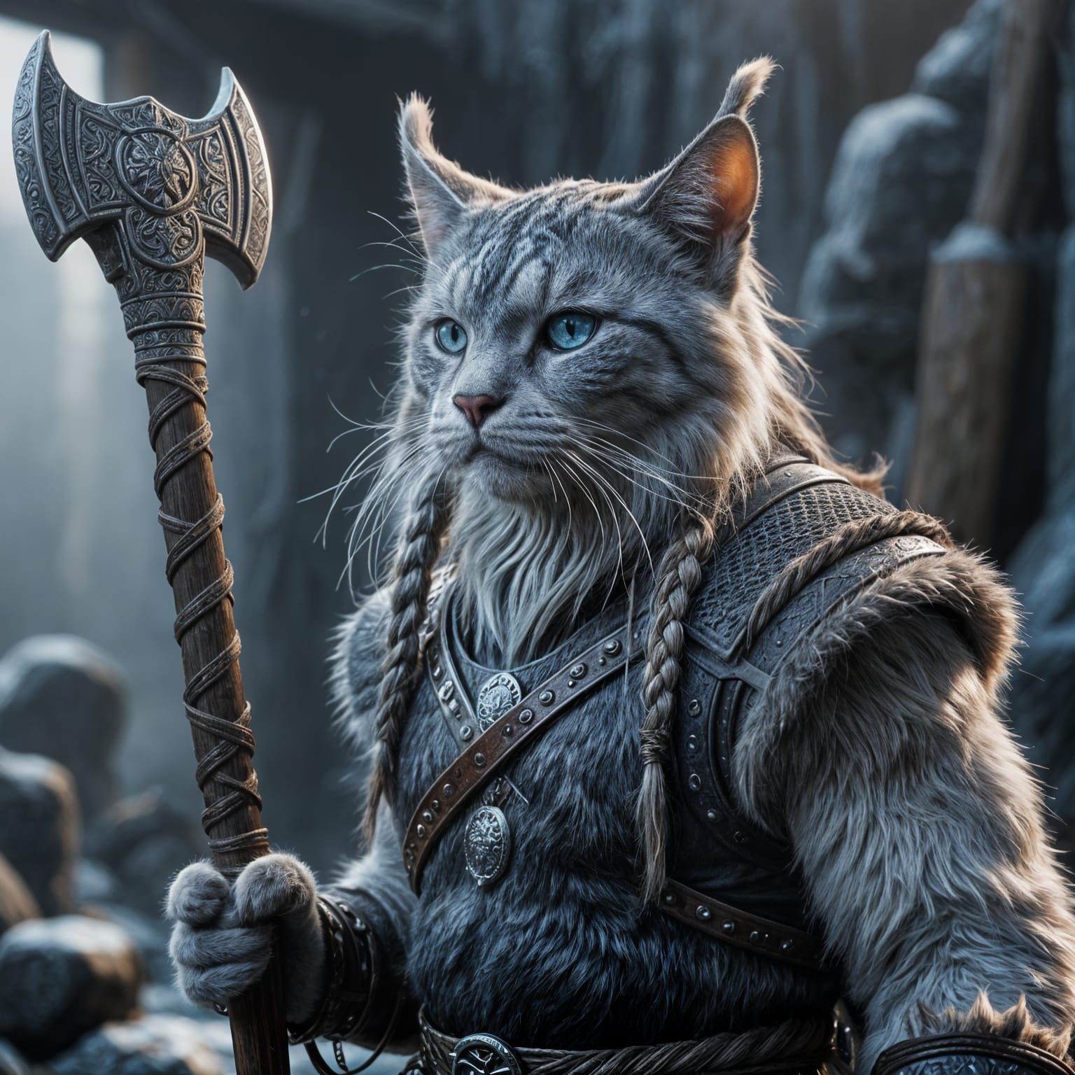 Steelclaw the Young Viking Warrioress