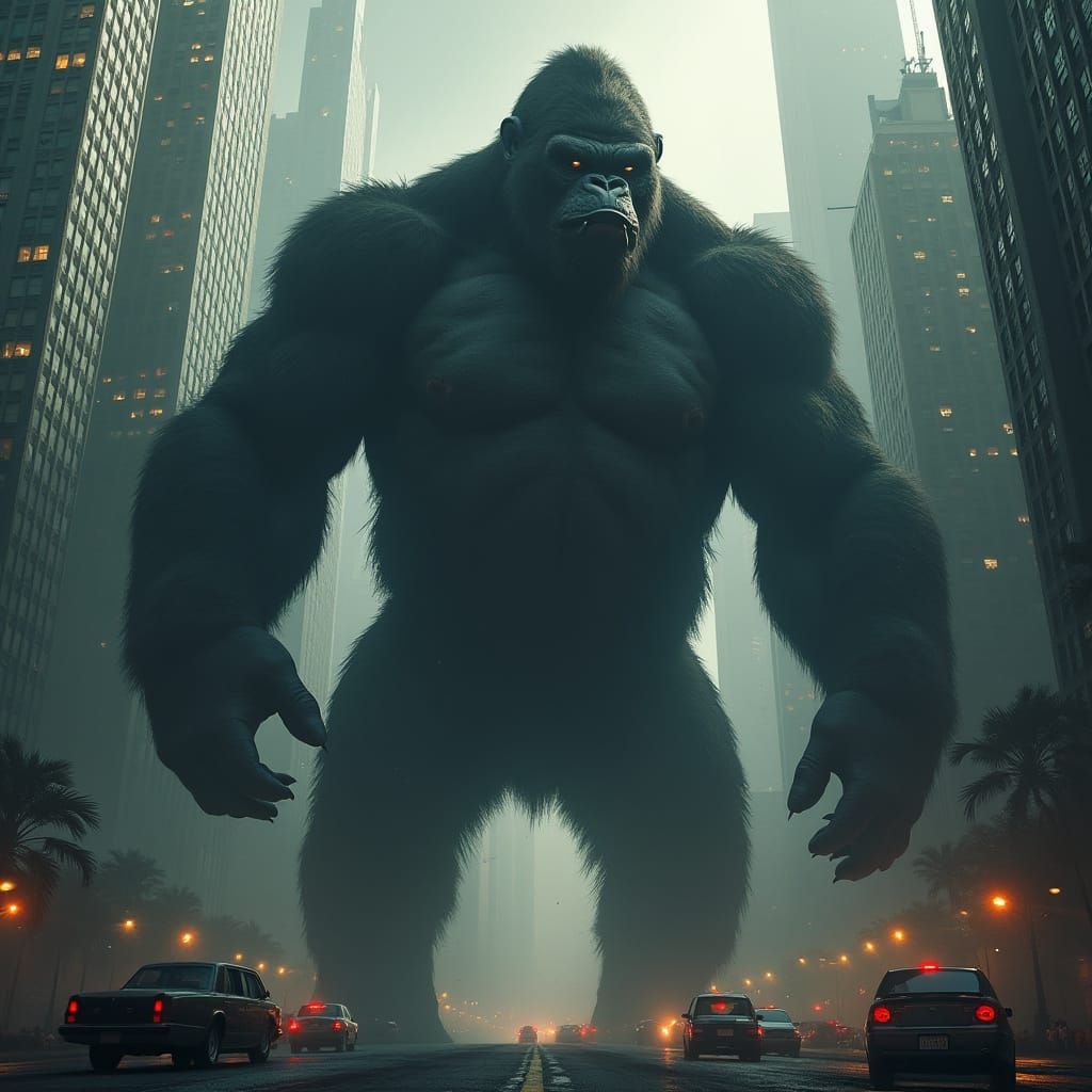 Gritty Urban Jungle King Kong