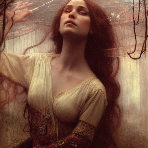 Breathtaking Photorealistic Portrait in Oil on Canvas