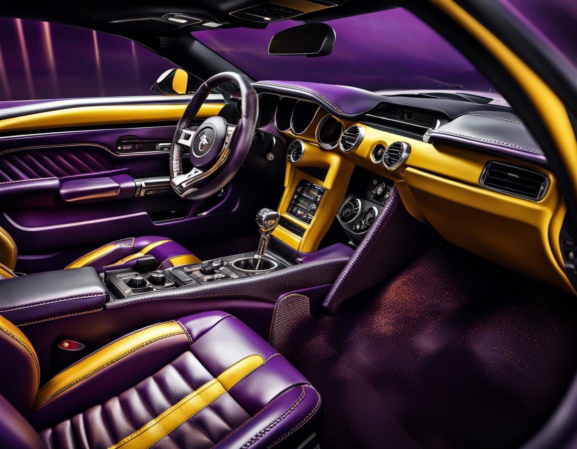 Inside the Ford Mustang Shelby Super Snake, a Hyperrealistic...