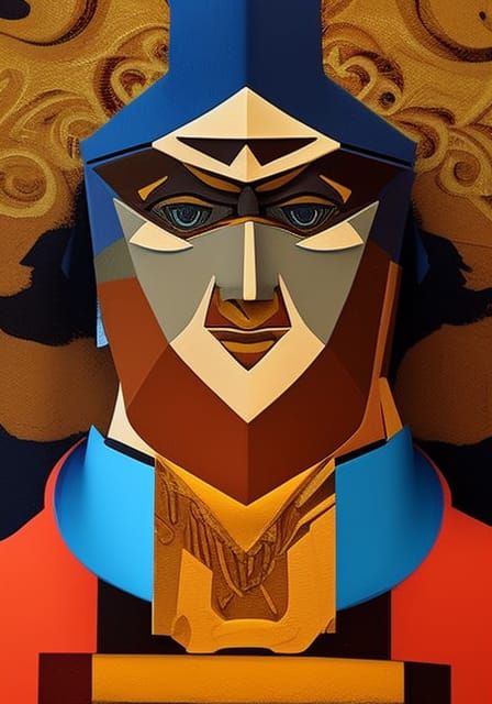 Hypermodernist Masterpiece in Digital Art Style