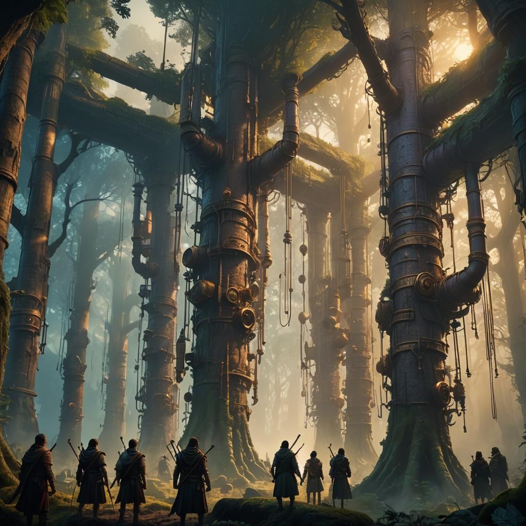 Epic Fantasy Magnates Summoned by the Pipes of Cicado in a G...