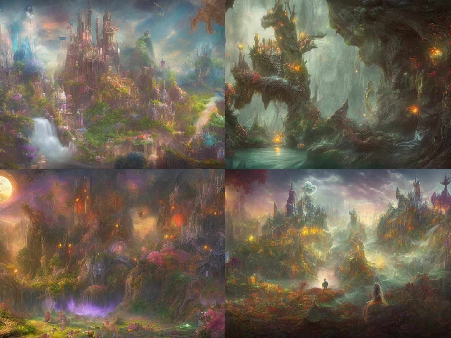 Whimsical Fantasy Realm Reveals Mystical Secrets