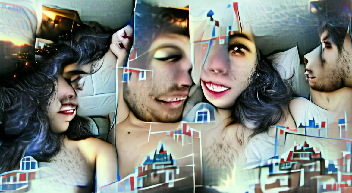 Mysterious Figure Finds Solace in Futuristic Cityscape in Ne...