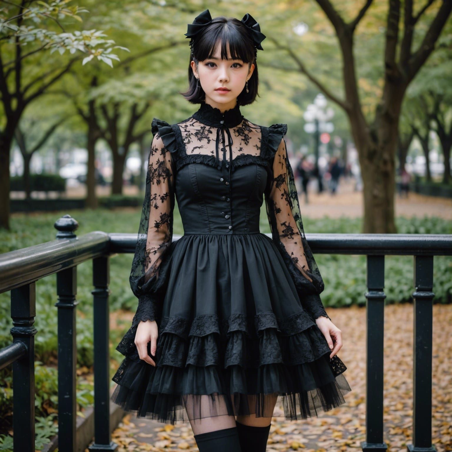 Gothic Whimsy in Shibuya