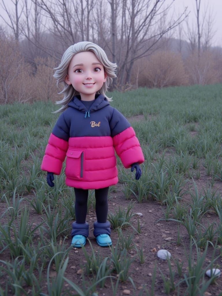 Stunning Digital Portrait in Pixar-Disney Style