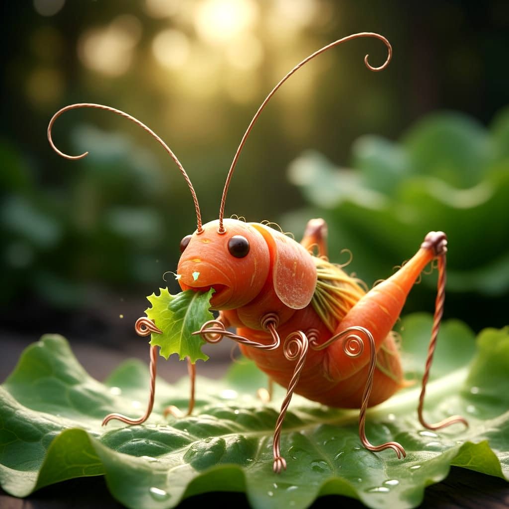 Cricket - Carrot - Copper