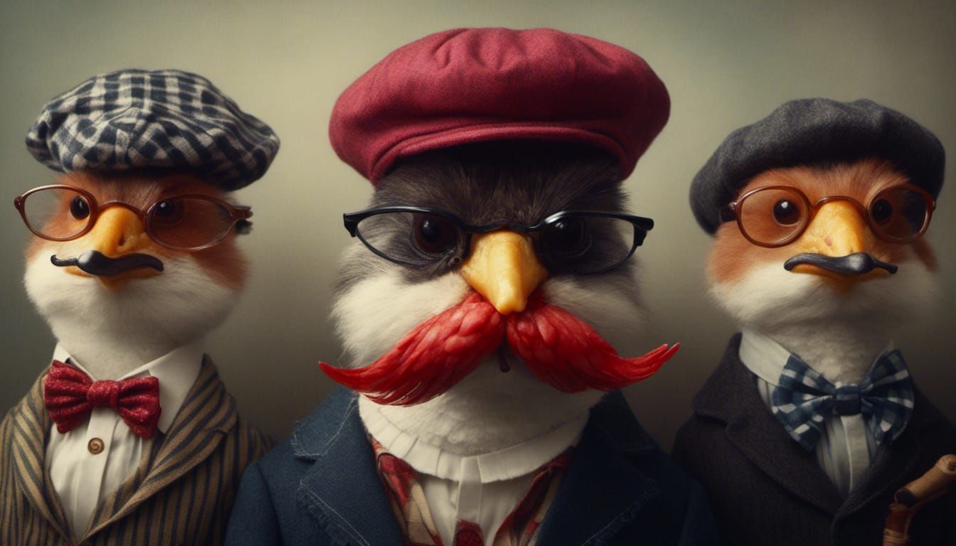 On the third day of Christmas my true love gave to me... Three French Hens (incognito)