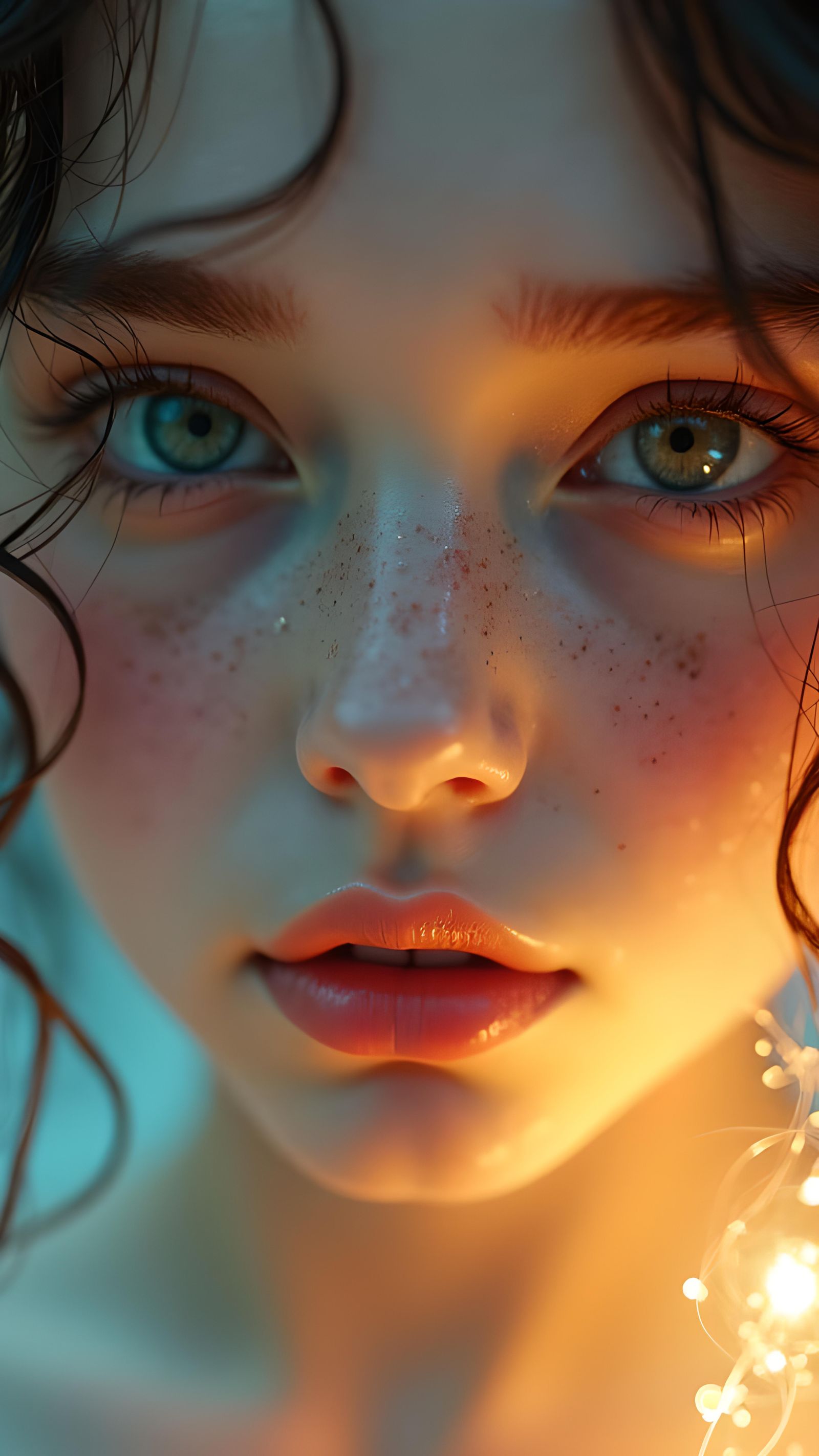 Vintage Fairytale Beauty in Ethereal Light