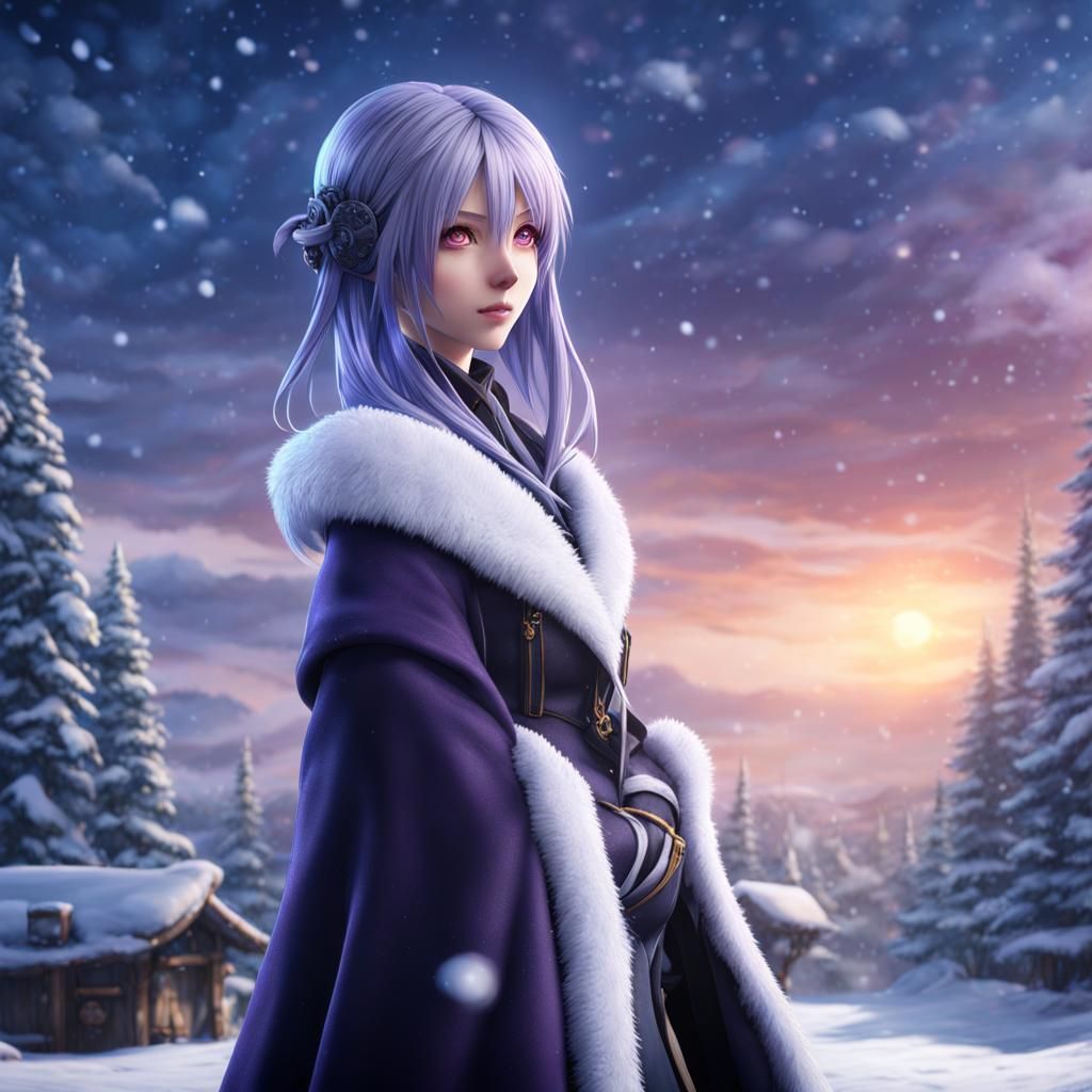 Mizore Vampire Goddess in Winter Wonderland