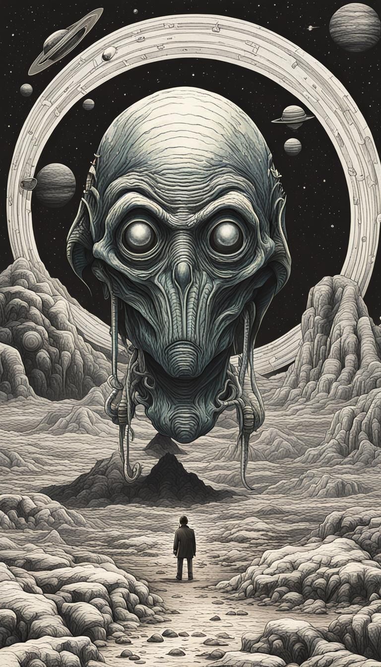 Alien Planets in Cosmic Vastness