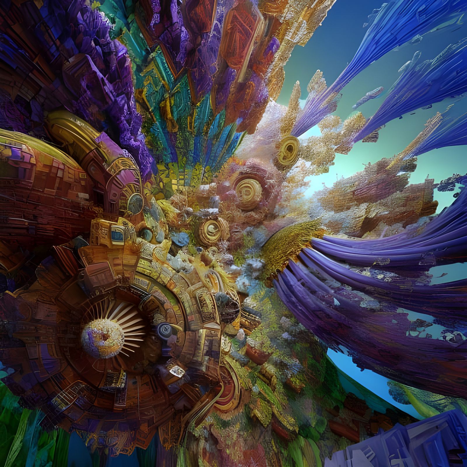 Hyper-Realistic Geometric Masterpiece