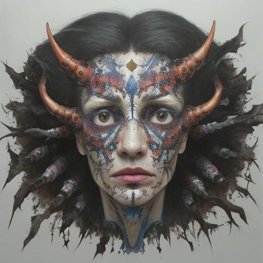 Vibrant Expressionist Artwork