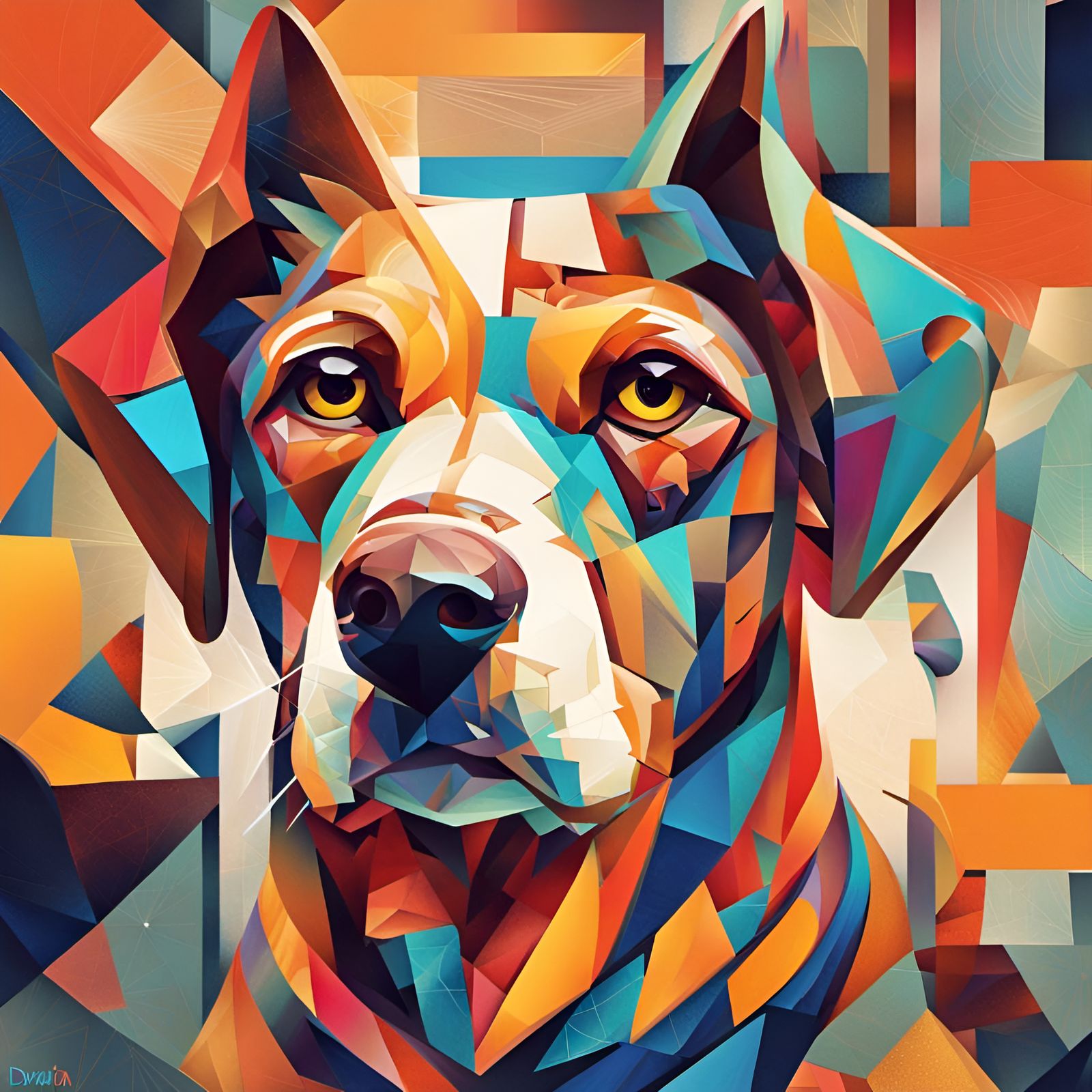 Dog Abstract