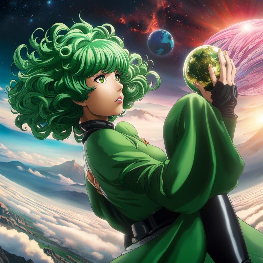 Universe in Tatsumakis hand