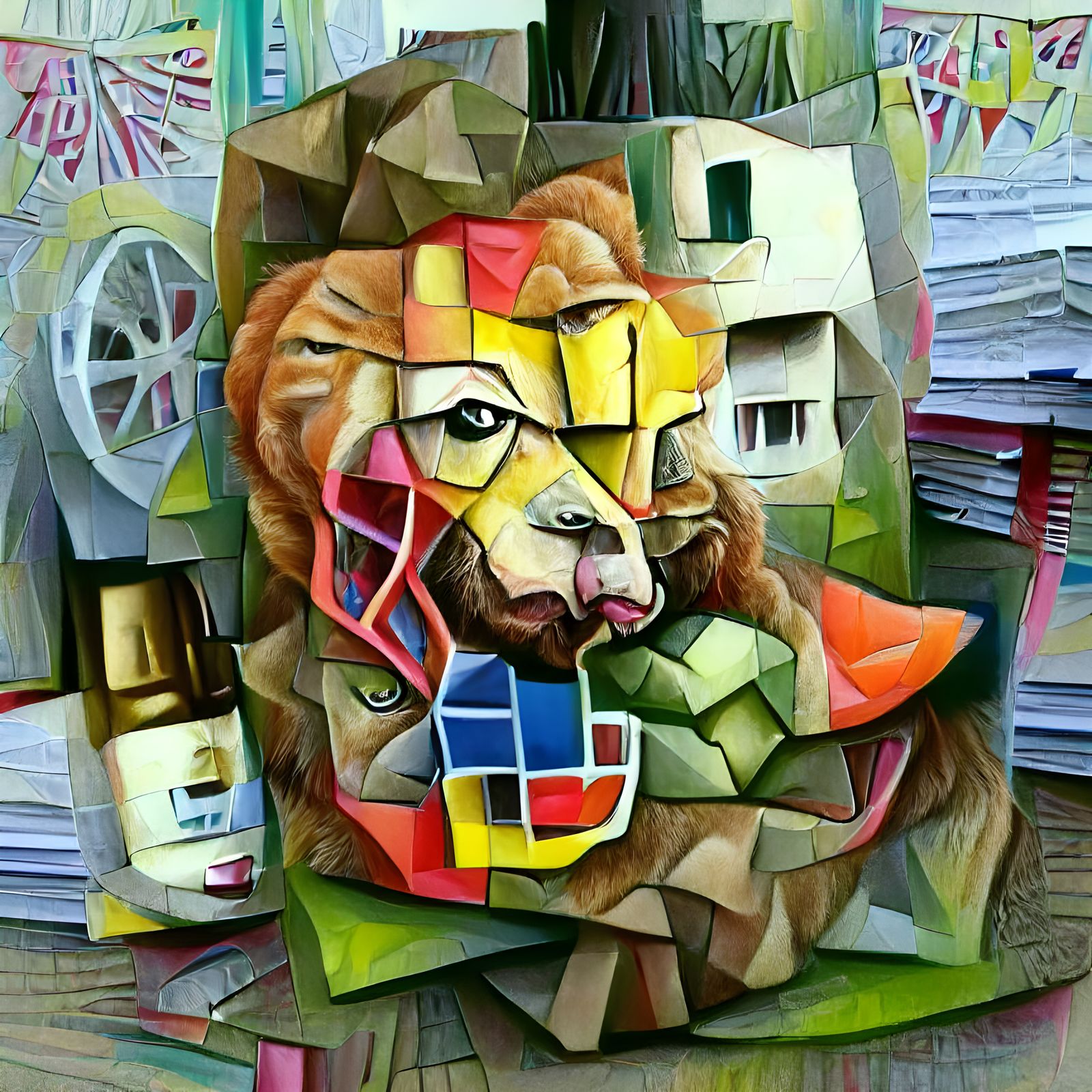 An Unknown Mythological Creature and a Bottle of Wine