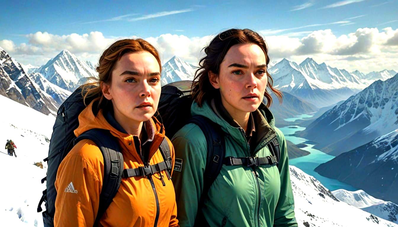 Actresses in the Himalayan Mountains