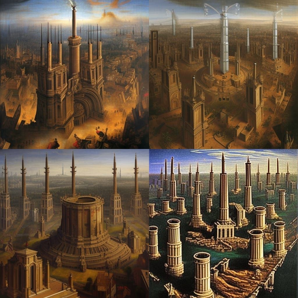 Renaissance City Under Cybernetic Protection
