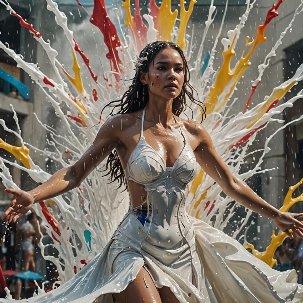 Underwater Portraits of Women in Formal Attire