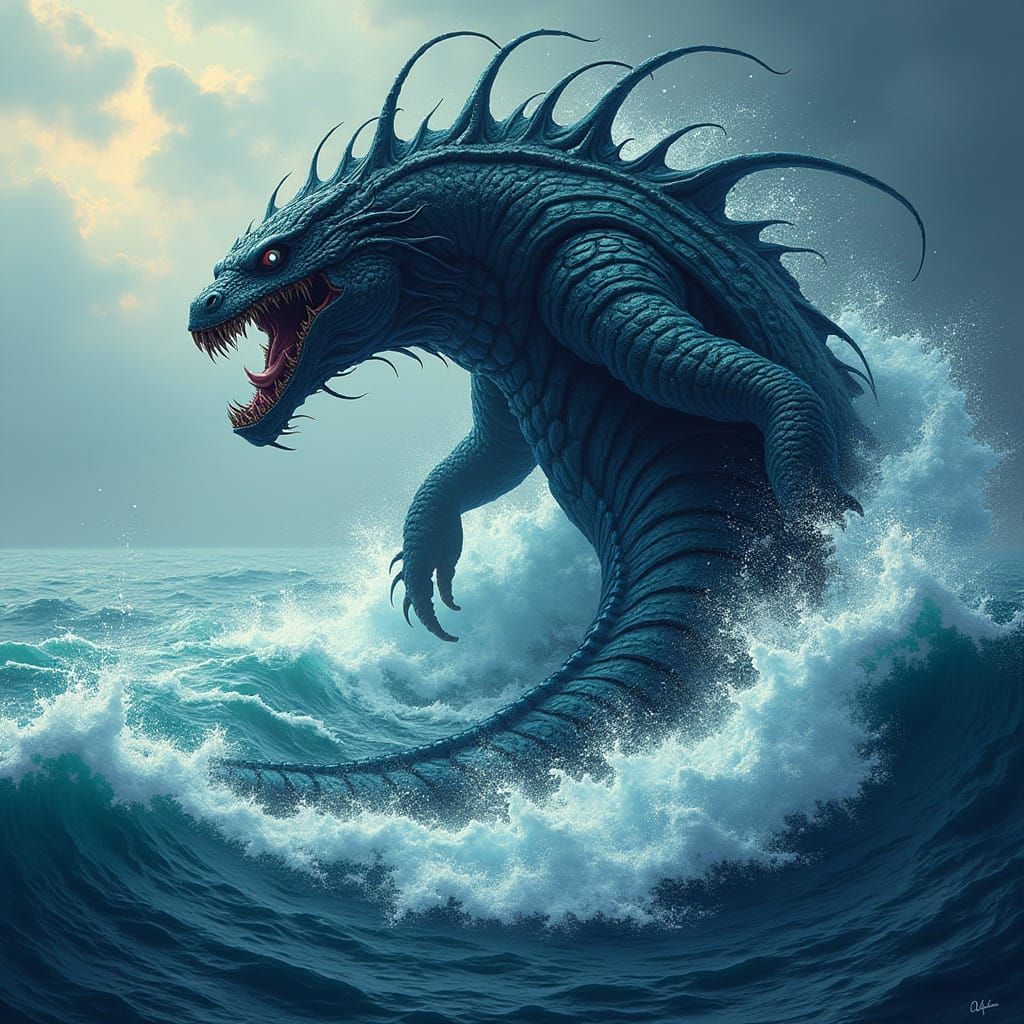 Biomechanical Leviathan Logo