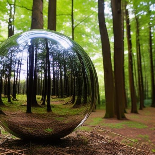 Ancient Glass Globes in Primordial Sherwood