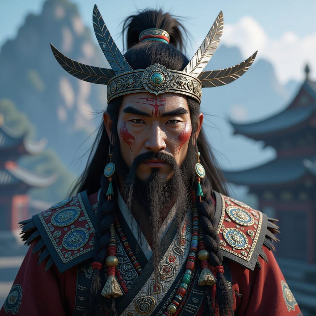 Epic 3D Korean Mountain Spirit Shaman