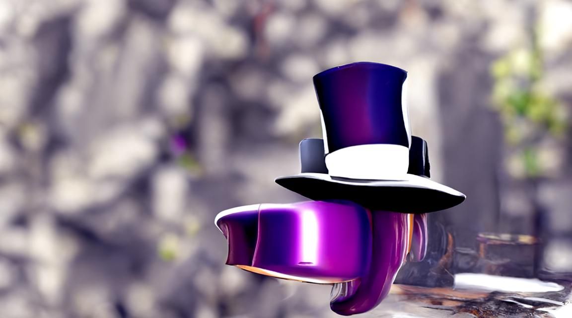 G-man's Lavish Purple Top Hat in Unreal Engine