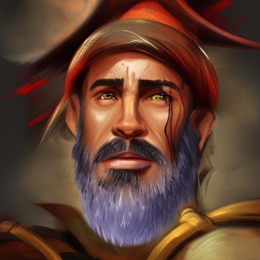 Hyperrealistic Man of La Mancha