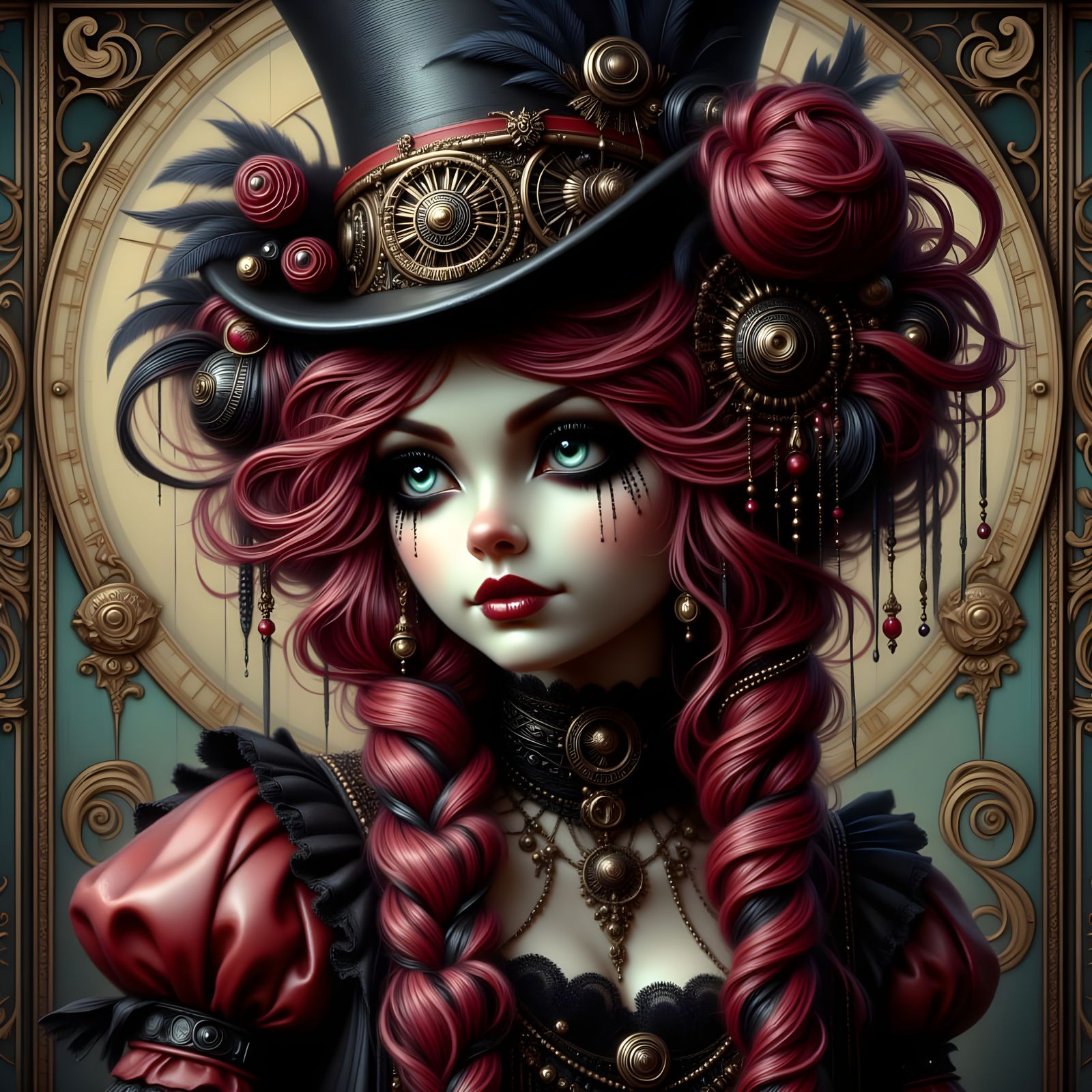 Bohemian Romantic Goth 01