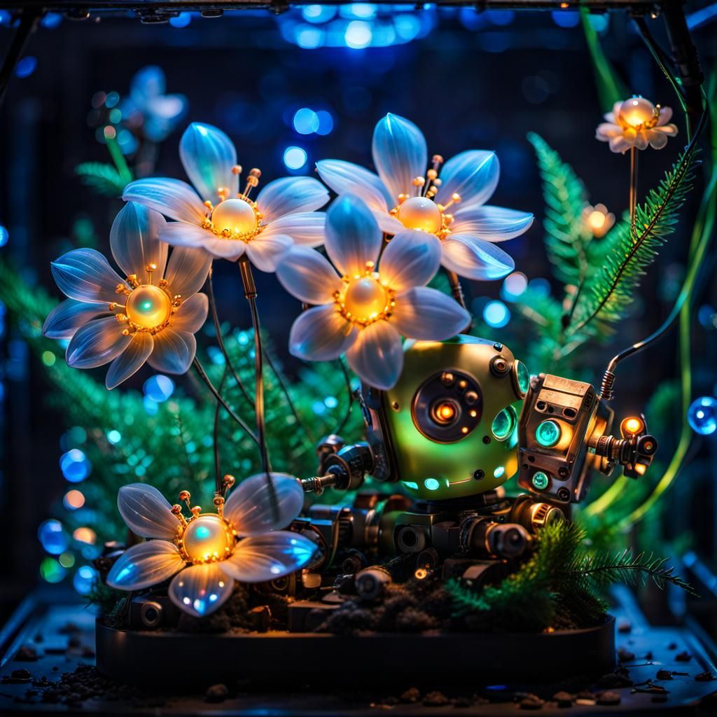 Robotic Flowers