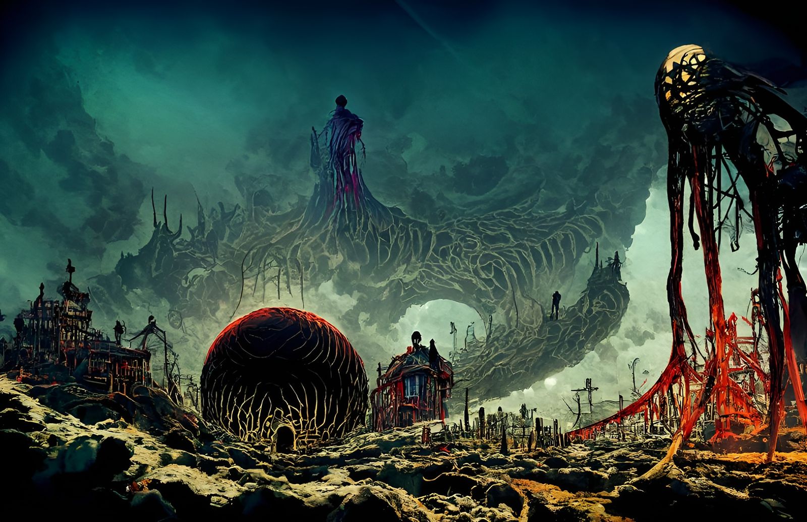 Epic Cinematic Horror World in 8K Resolution