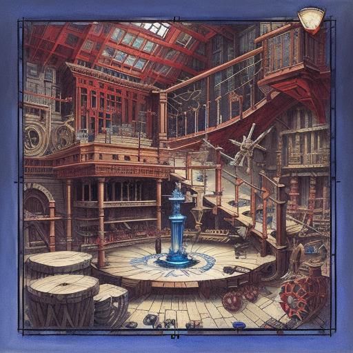 Whimsical Machine in Technicolor