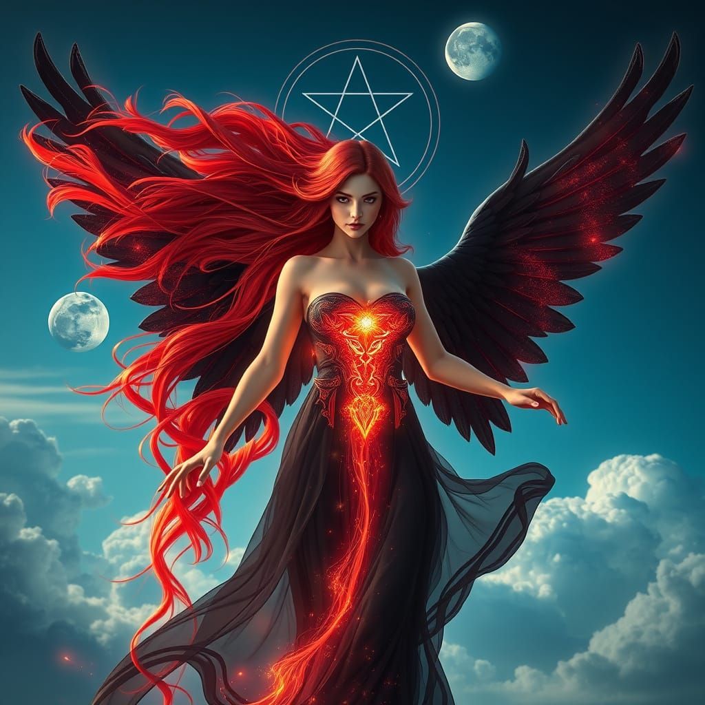 Ethereal Goddess of Light and Magic