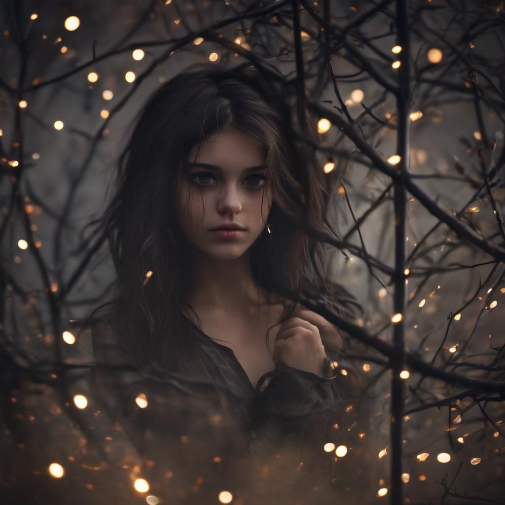 Grimdark Landscape in Moody Photography Style