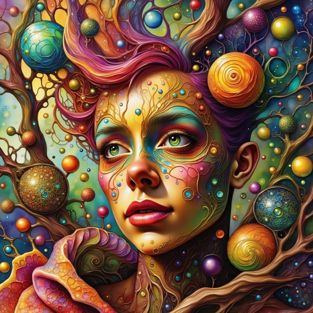 Ethereal Dreamscape in Digital Art Style